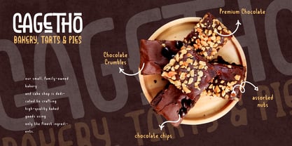 Badockery Font Poster 3