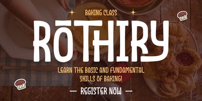 Badockery Font Poster 4