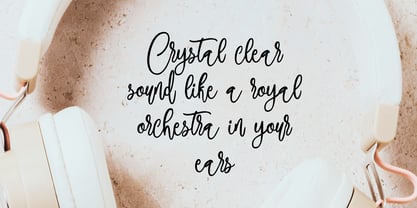 Simphony Font Poster 2