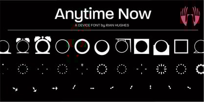 Anytime Now Font Poster 1