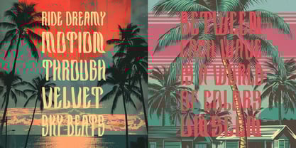 Funkies Surfer Font Poster 4