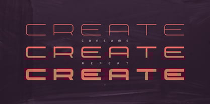 Bloxter Sans Font Poster 3