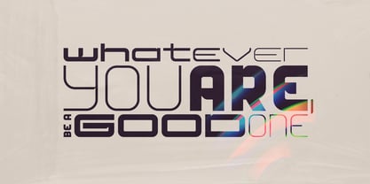 Bloxter Sans Font Poster 4