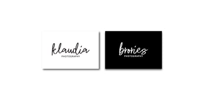 Fokties Signature Font Poster 11