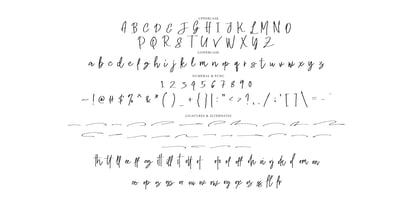 Fokties Signature Font Poster 8
