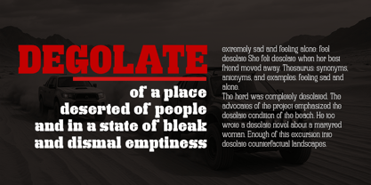 Get Up Font Poster 11