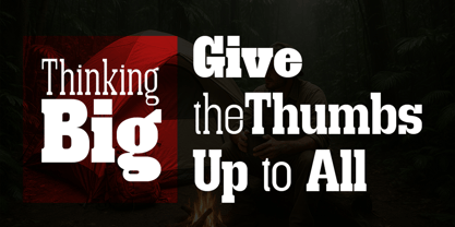 Get Up Font Poster 9