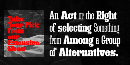 Get Up Font Poster 5