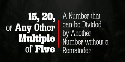 Get Up Font Poster 10