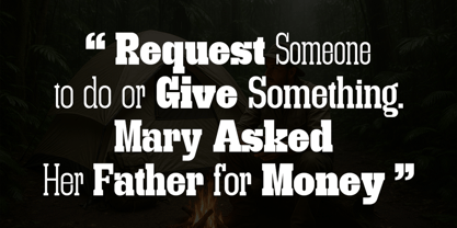 Get Up Font Poster 7