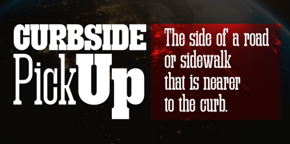 Get Up Font Poster 4