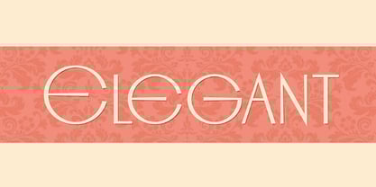 Dauphine Font Poster 2