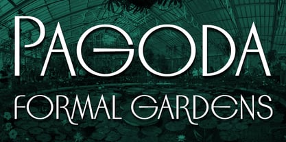 Dauphine Font Poster 6