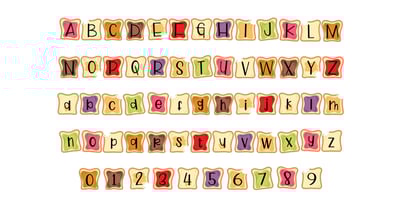 Celebratory Font Poster 7