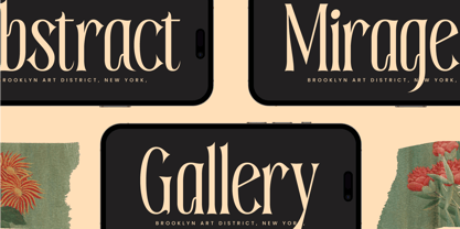 Garugis Font Poster 3