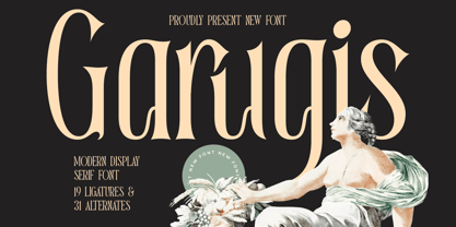 Garugis Font Poster 1