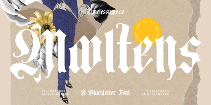 Mooltens Font Poster 1