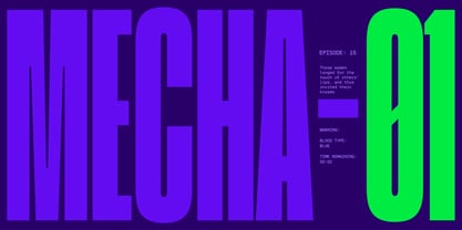 BT Rohbeton Font Poster 5