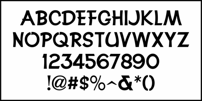 Advertising Service JNL Font Poster 3