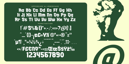 Maytex Font Poster 15