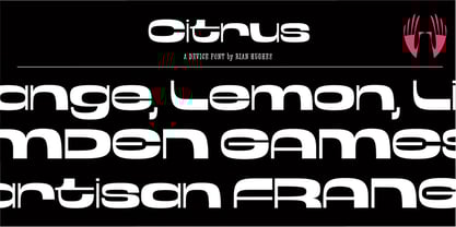 Citrus Font Poster 1