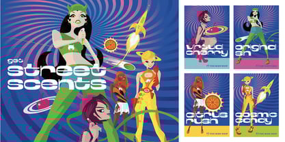 Citrus Font Poster 3