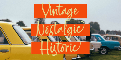 Milegants Dersonale Font Poster 4