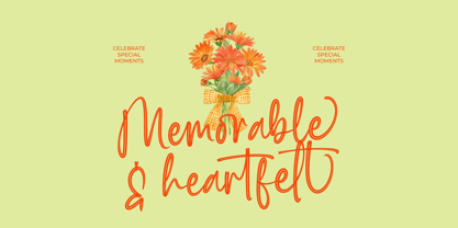 Milegants Dersonale Font Poster 12