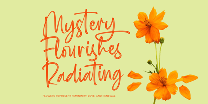 Milegants Dersonale Font Poster 8