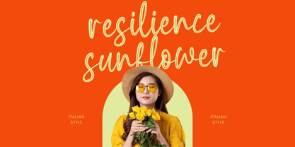 Milegants Dersonale Font Poster 9