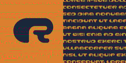 Contour Font Poster 5