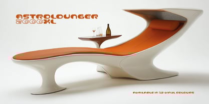 Contour Font Poster 2