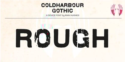 Coldharbour Gothic Font Poster 7