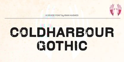 Coldharbour Gothic Font Poster 3