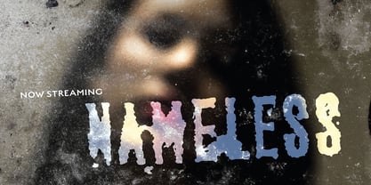 Degradation Font Poster 2