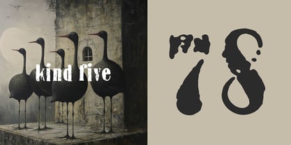 Degradation Font Poster 4