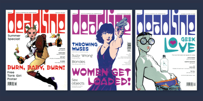 Darkside Font Poster 5