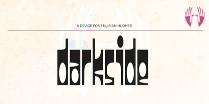 Darkside Font Poster 3