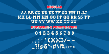 Statue Of Liberty Font Poster 6