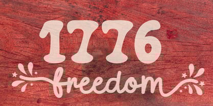 Statue Of Liberty Font Poster 3