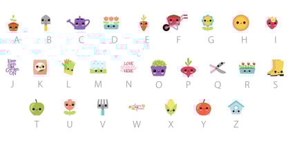 Baby Bugs Font Poster 9