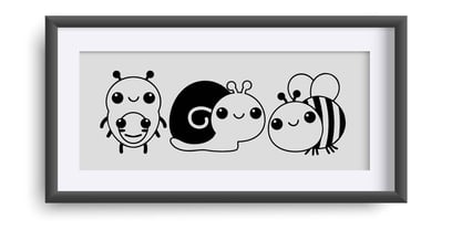 Baby Bugs Font Poster 14