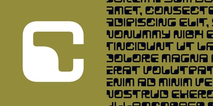 Data 90 Font Poster 6