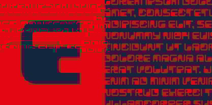 Data 90 Font Poster 3