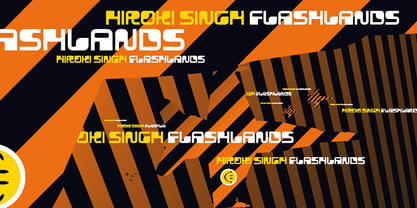 Data 90 Font Poster 2