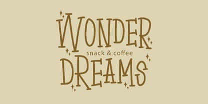 Wonder Sunday Display Font Poster 8