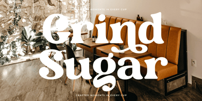 Monday Funky Font Poster 6