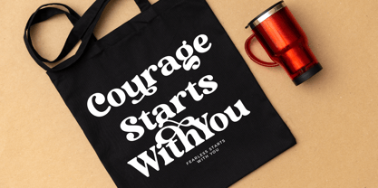 Monday Funky Font Poster 4