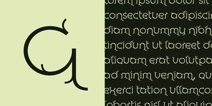 Egret Font Poster 6