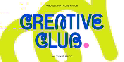 Whoozle Font Poster 3